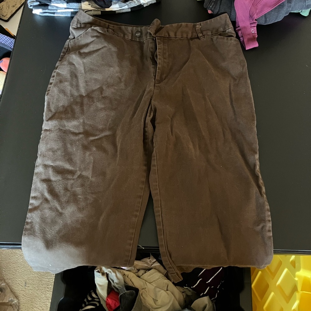 St. John's Bay Dark Brown Chinos